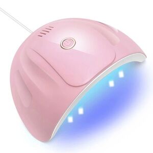 Pink 54W Gel nail lamp LED nail polish baking lamp, nail dryer.